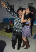 Kamaal Khan with a Friend at Kamaal Khan_s house warming celebration party in Mumbai on 29th July 2012 (2).JPG
